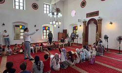 Kaymakam Ateş, Kur'an kursu öğrencileriyle buluştu