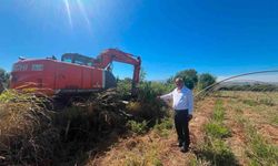 Sultanhisar'da ova yollarında bakım ve onarım çalışmaları sürüyor