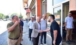 Vali Varol, Toptan Gıdacılar Çarşısı'nda esnaf ve vatandaşlarla buluştu