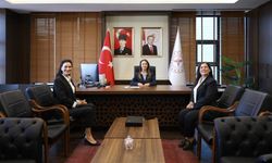 SEDA SARIBAŞ’TAN AYDIN ŞEHİR HASTANESİ BAŞHEKİMİNE HAYIRLI OLSUN ZİYARETİ