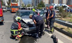 Aydın'da trafik kazası: 1'i bebek 4 yaralı