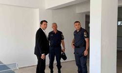 Buharkent Kaymakamı Haydaroğlu, İlçe Jandarma Komutanlığından brifing aldı