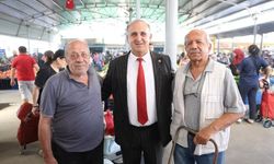 İncirliova Belediye Başkanı Kaya, pazar esnafı ve vatandaşlarla buluştu