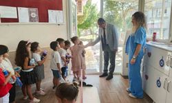 Kuşadası İlçe Milli Eğitim Müdürü Yapıcı anaokulunda eğitim çalışmalarını inceledi