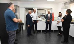 Mülkiye Başmüfettişi Şahin, Aydın Ticaret Borsası Laboratuvarı'nı inceledi