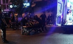 Otomobille motosiklet çarpıştı: 1 yaralı
