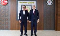 BAŞKAN YETİŞKİN’DEN İL EMNİYET MÜDÜRÜ KARADUMAN’A HAYIRLI OLSUN ZİYARETİ