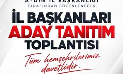 Yeni Parti Aydın’da İl Başkanlığı İçin 5 Aday Tanıtılacak