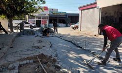 Germencik'te 7 farklı noktada belediye mesaisi sürüyor