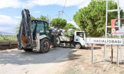 Hacıaliobası'nda yeşil alanlar yenilendi