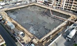 İncirliova Cumhuriyet Meydanı ve Yeraltı Otoparkı projesinde çalışmalar sürüyor