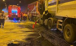 Tünel içinde çarpıştılar: 1 yaralı