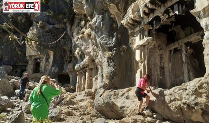 Aydınlı doğa severlerin rotası Fethiye oldu