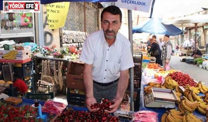 Aydın’da pazar tezgahları kırmızıya boyandı