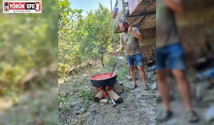 Aydın’da salça kazanları kaynamaya başladı