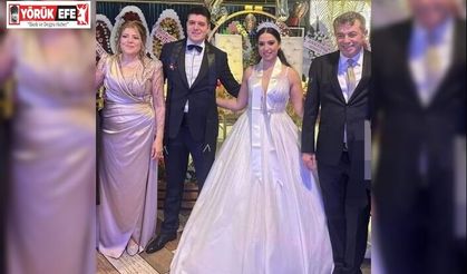 AYESOB Başkanı Künkcü’nün oğlu dünya evine girdi