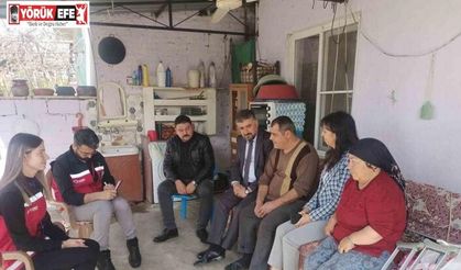 Çine’de engelli vatandaşlar unutulmuyor