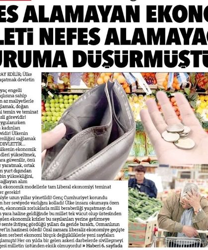Nefes Alamayan Ekonomi Milleti Nefes Alamayacak Duruma Düşürmüştür