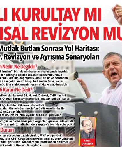 Hızlı Kurultay mı, Yapısal Revizyon mu?
