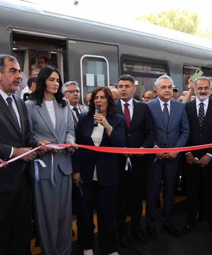 AYBAN banliyö hattı hizmete açıldı