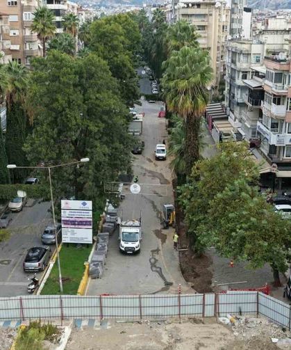 Adnan Menderes Bulvarı'nda yenileme çalışmaları başladı