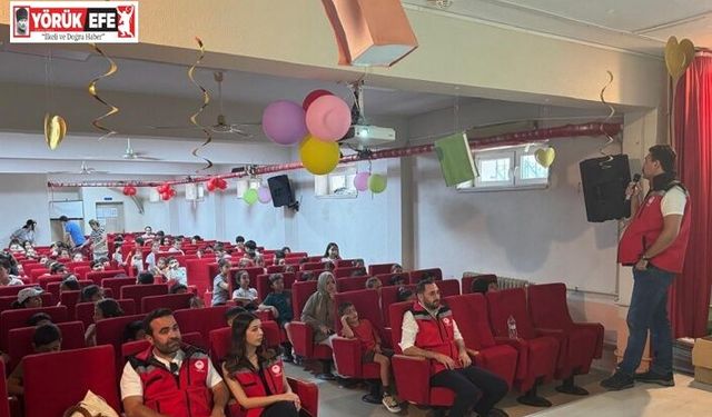 Çineli öğrenciler ’su gönüllüsü’ oldu