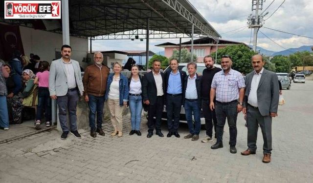 Kuyucak’ta vatandaşlar keşkek hayrında buluştu