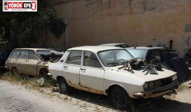 Bir zamanın efsane araçları hurdalıkta hayat buluyor