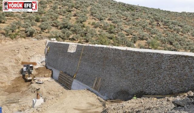 Ovacık Göleti’nde çalışmalar devam ediyor