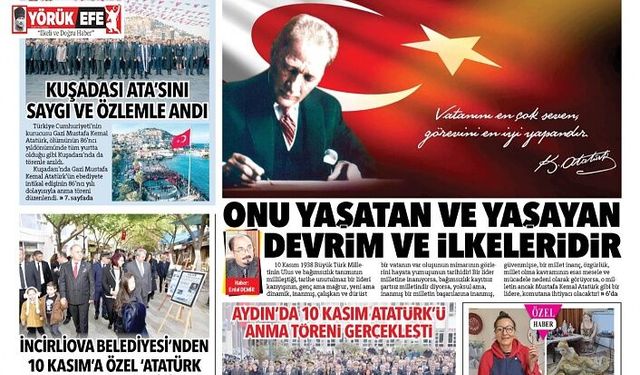 Onu Yaşatan Ve  Yaşayan Devrim Ve İlkeleridir
