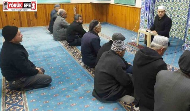 Çine cemaati sabah namazında buluştu