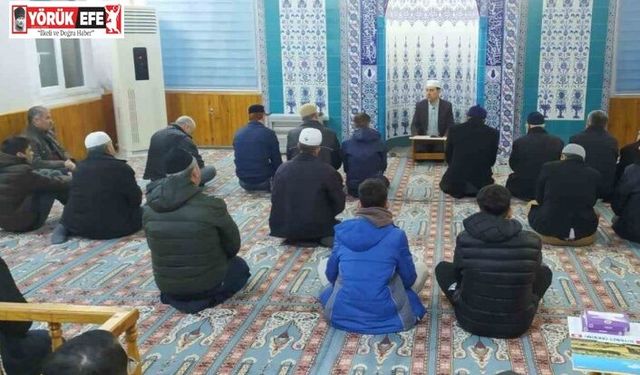 Çine’de vatandaşlar sabah namazında buluştu