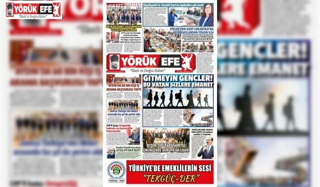 Gitmeyin gençler! Bu vatan sizlere emanet