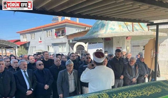 Deve güreşi izlerken hayatını kaybeden Gerçeker, son yolculuğuna uğurlandı