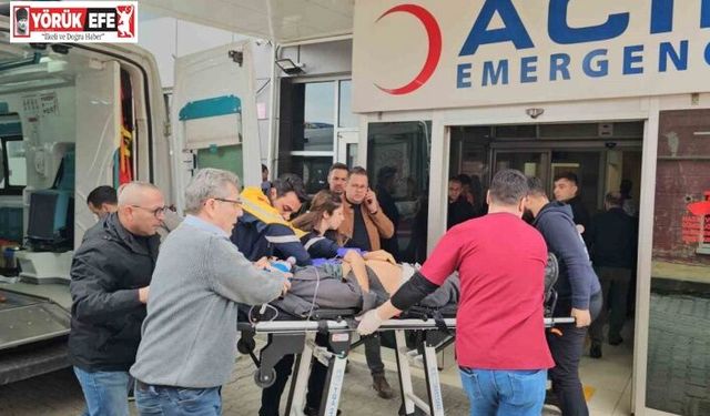 Kalbi heyecana dayanamadı