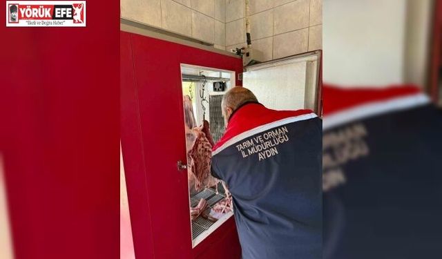 Koçarlı’daki kasaplar denetlendi