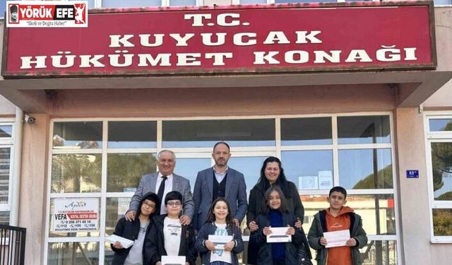 Kuyucak Kaymakamı Niyazi’den BİLSEM öğrencilerine hediye