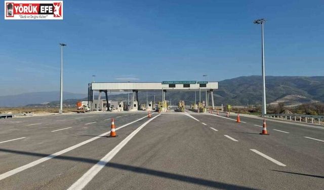 Aydın-Denizli Otoyolu Yenipazar Gişeleri hizmete girdi