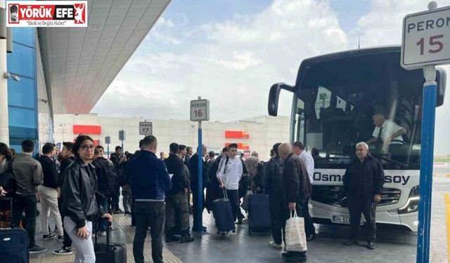 Aydın otogarında bayram yoğunluğu yaşanıyor