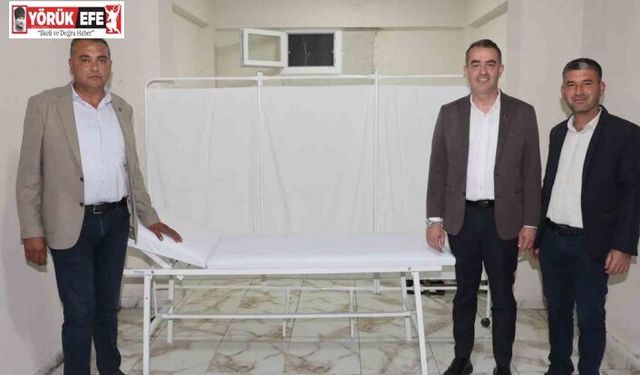 Haydarlı Mahallesi’nde Yeni Doktor Muayene Odası hizmete girdi