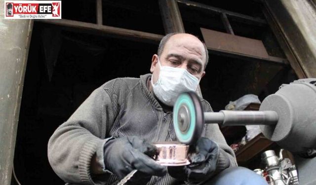 Kalay ustası Uçar: "Bakır bitmez ama usta bitti"