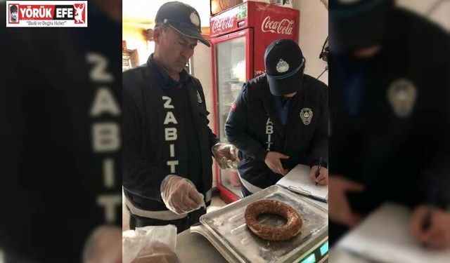 Karacasu’da gramaj denetimi