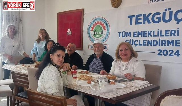 TEKGÜÇ-DER Ankara Bölge’den Pazar Mesaisi