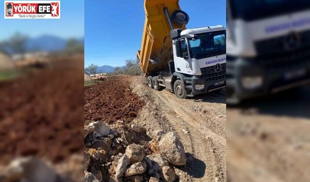 Yaykın Mahallesi’nde yol çalışmaları devam ediyor