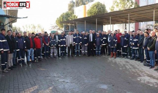 Başkan Arıcı: "Emeğin ve alın teriyle geçinenlerin yanındayız"