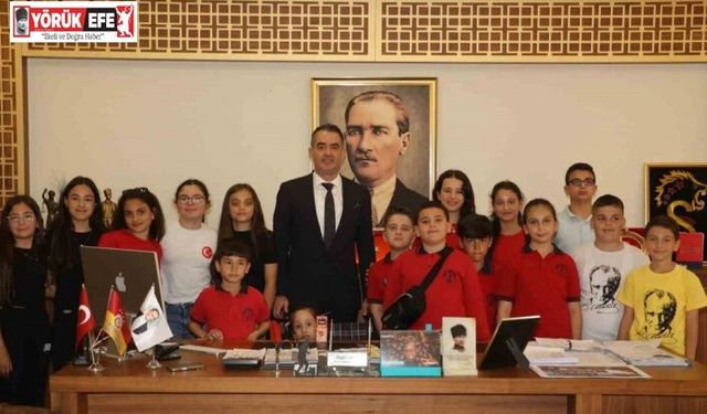 Başkan Arıcı makamını çocuklara emanet etti