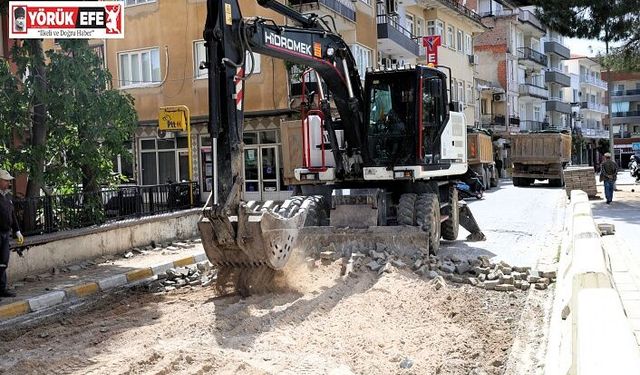 ÇİNE BELEDİYESi’NDEN İLÇE GENELİNDE YOĞUN MESAİ
