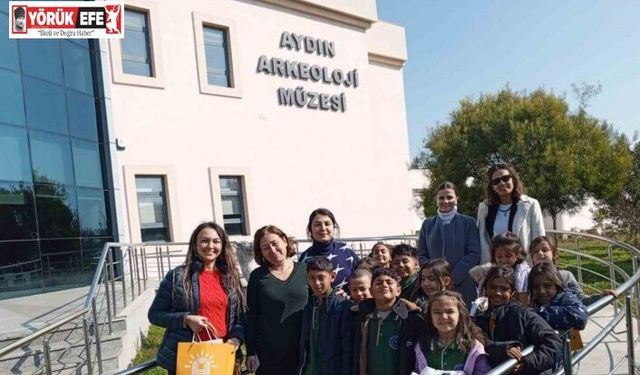 İlkokul öğrencileri tarihe dokundular