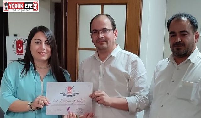 Kazım Yörükçe’ye “Aydın’da Acıyla Yoğrulmuş Bir Hayat” Haberiyle Ödül