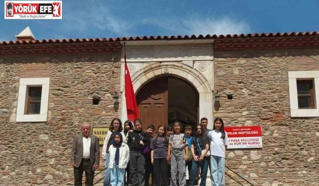 Öğrenciler Nasuh Paşa Külliyesi’nde tarihi yolculuk yaptı
